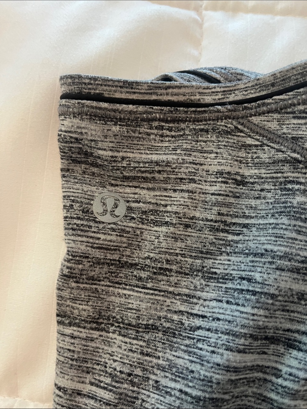lululemon athletica Heather Gray Short-Sleeve Crewneck Tee - Picture 2 of 3